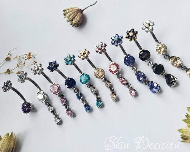 Navel stud top online